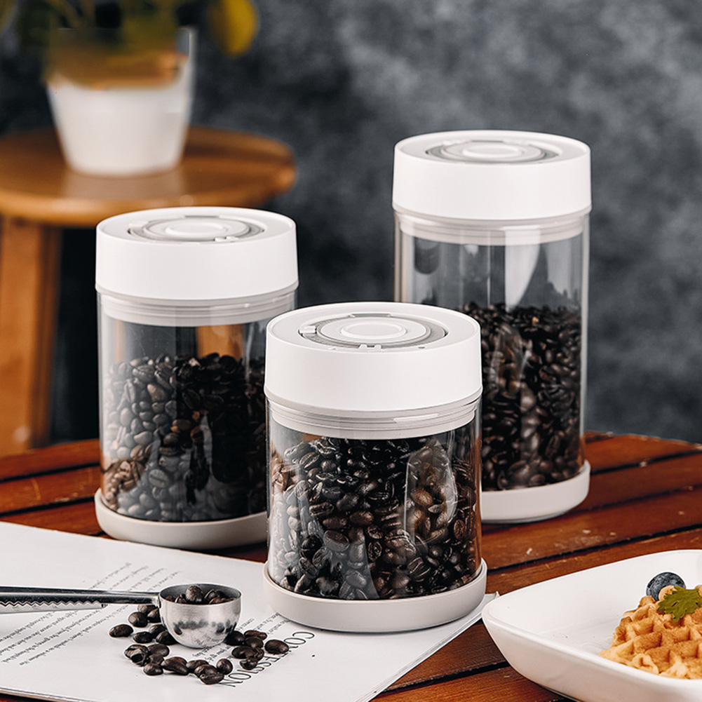 Food Storage Canister - وعاء زجاجي مقاوم للرطوبة لحفظ حبوب