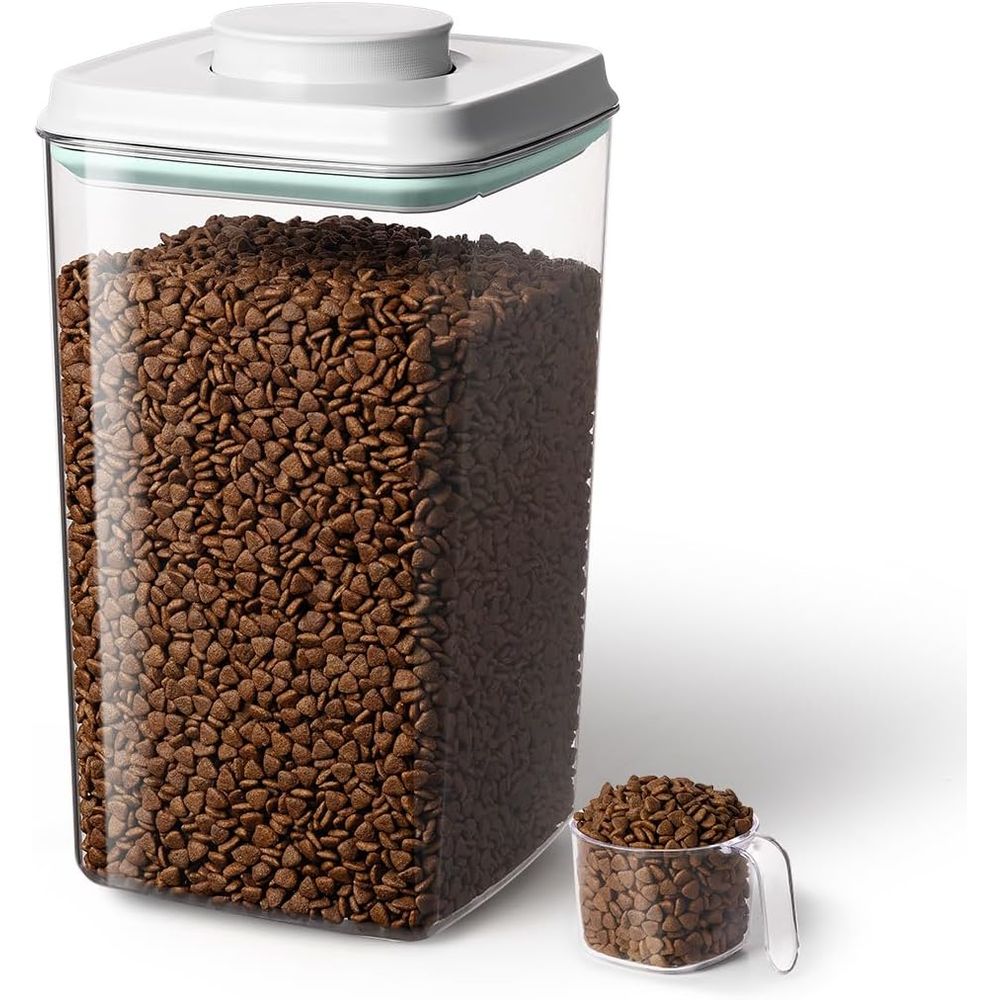 Food Storage Stackable Containers - وعاء تخزين طعام الحيوانات الأليفة سعة