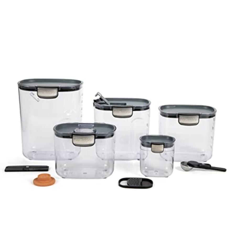 Food Storage Canister - مجموعة حاويات تخزين الطعام محكمة الإغلاق،