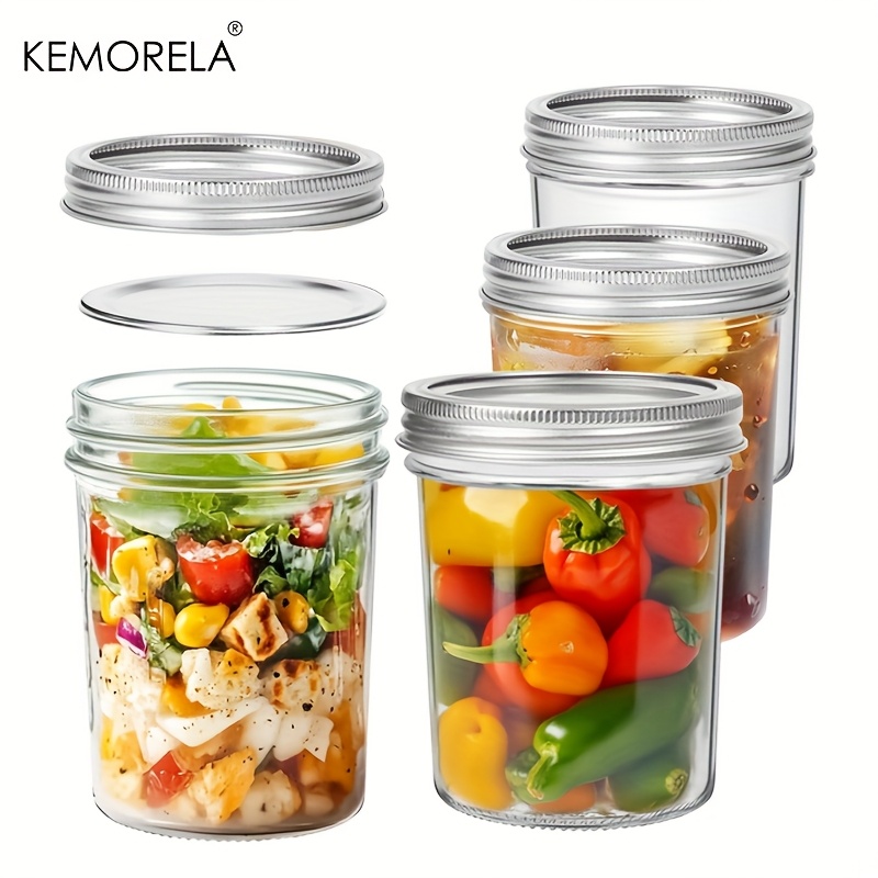 Salad Dressing Bottle - برطمانات كيموريلا ماسون 350 مل مع