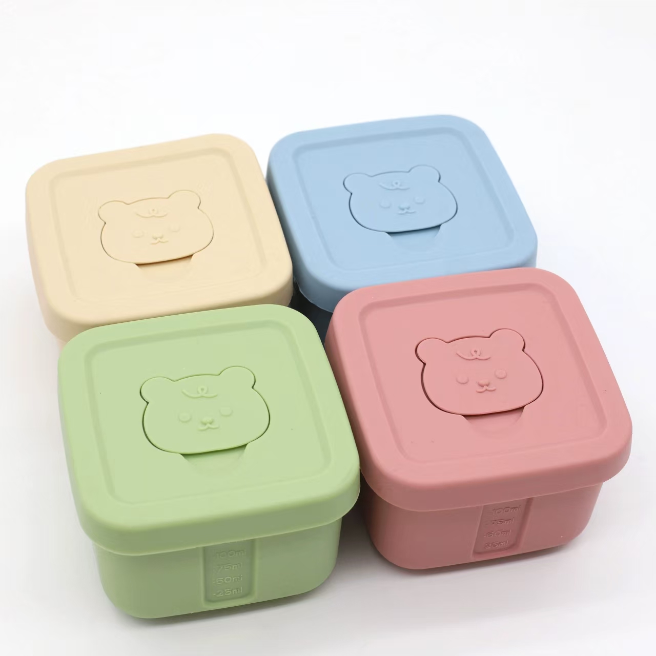 Food Storage Silicone - صندوق مكملات غذائية من السيليكون صندوق