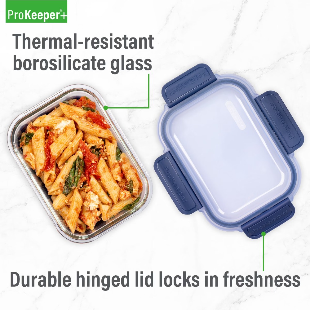 حاوية زجاجية لتخزين الطعام سعة - مراجعة Food Storage Silicone وسعره