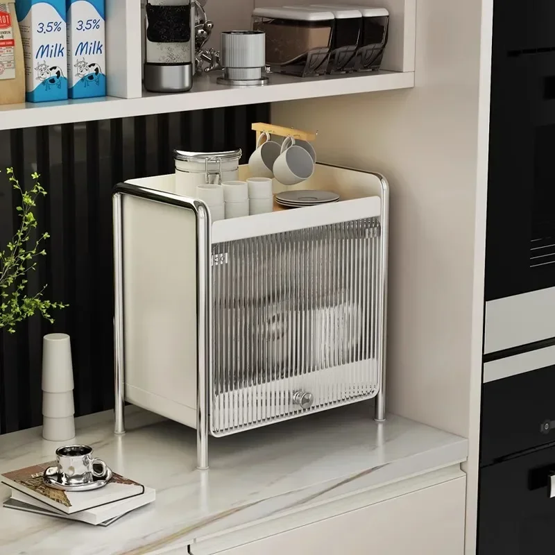 منظم سطح المكتب خزانة مستحضرات - مراجعة Food Storage In Cabinets وسعره