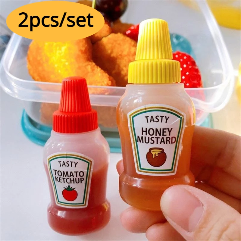 مجموعة من قطعتين: زجاجات صغيرة - مراجعة Salad Dressing Bottle وسعره
