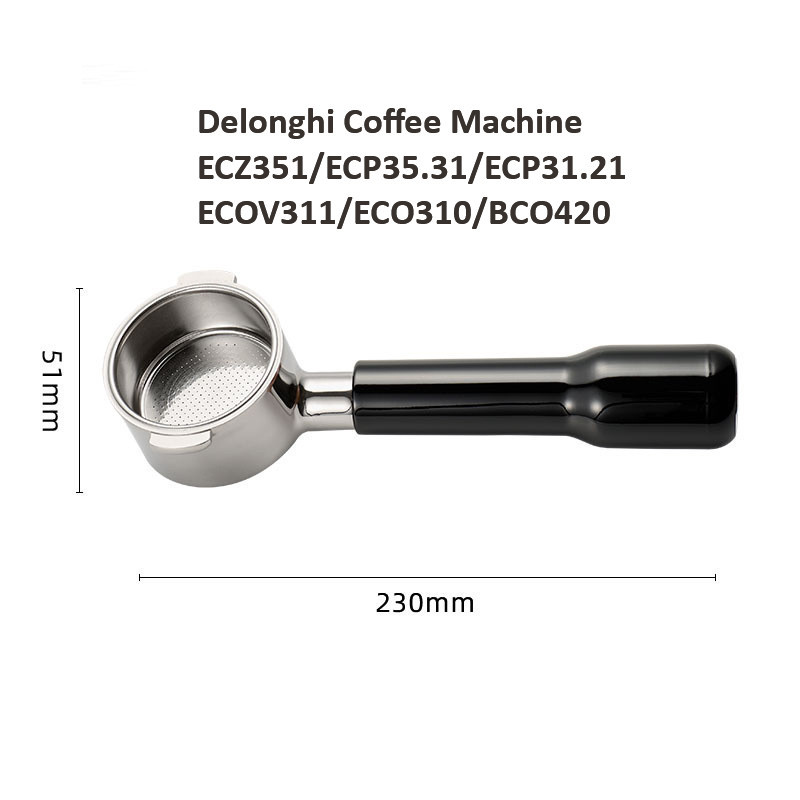 فلتر بورتافلتر بدون قاعدة مقاس - مراجعة Delonghi Espresso Ecp3420 وسعره