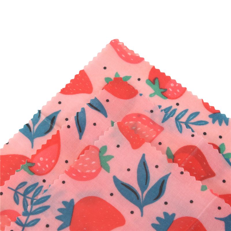 مجموعة واحدة من أغطية الطعام ا - مراجعة Beeswax Food Wrap وسعره