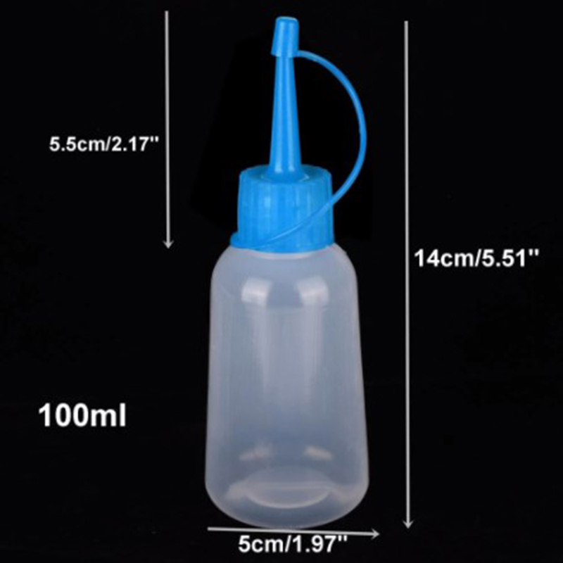 100 مللي البلاستيك واضح تلميح  - مراجعة Condiment Squeeze Bottle وسعره