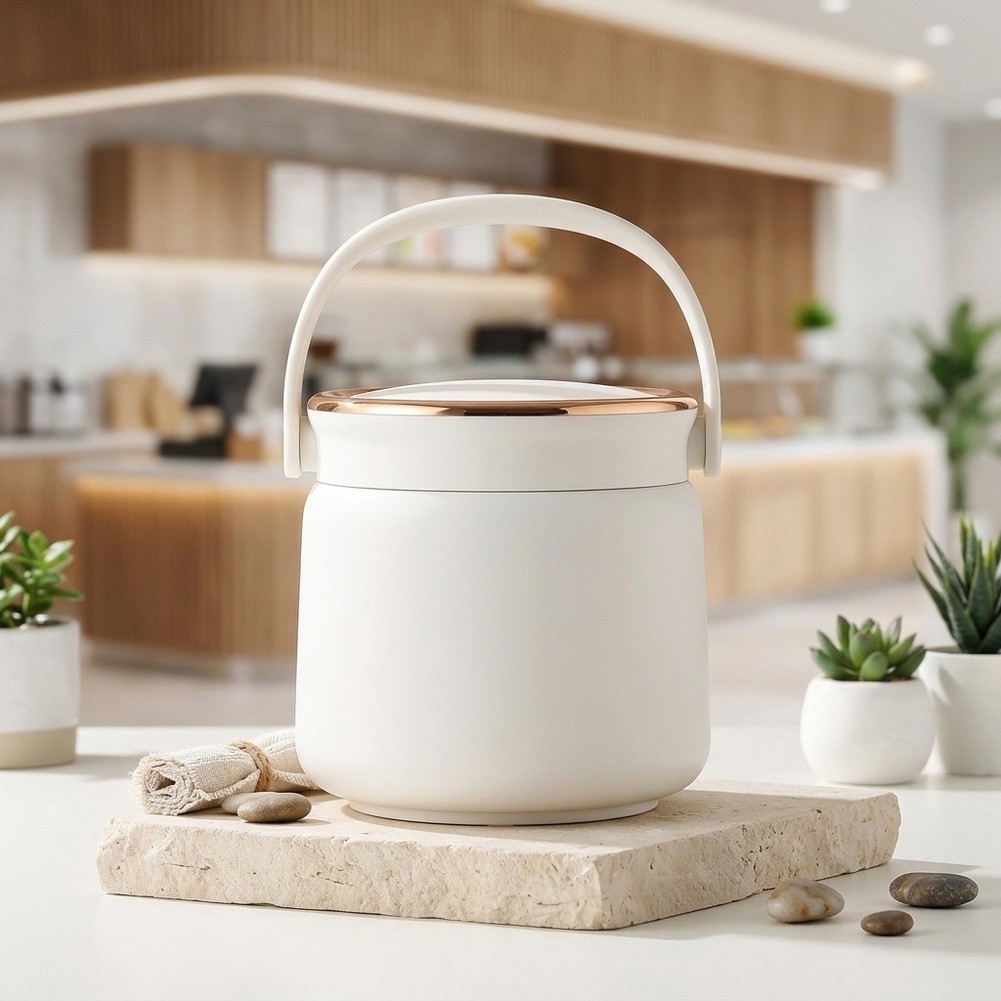 وعاء طعام معزول حراريًا بفتحة  - مراجعة Food Storage Keep Hot وسعره