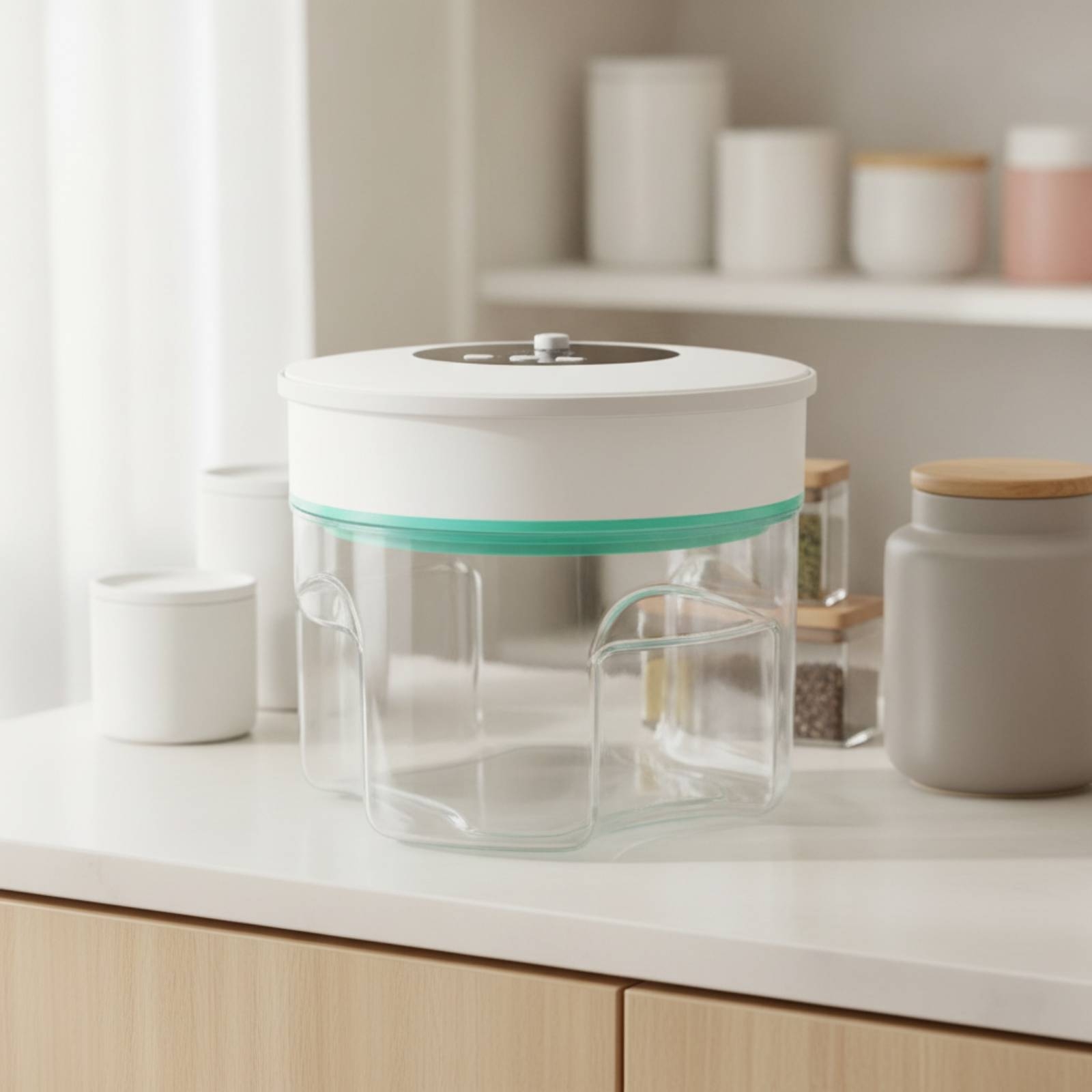 وعاء تخزين مفرغ الهواء، حاوية  - مراجعة Food Storage Jars Airtight وسعره