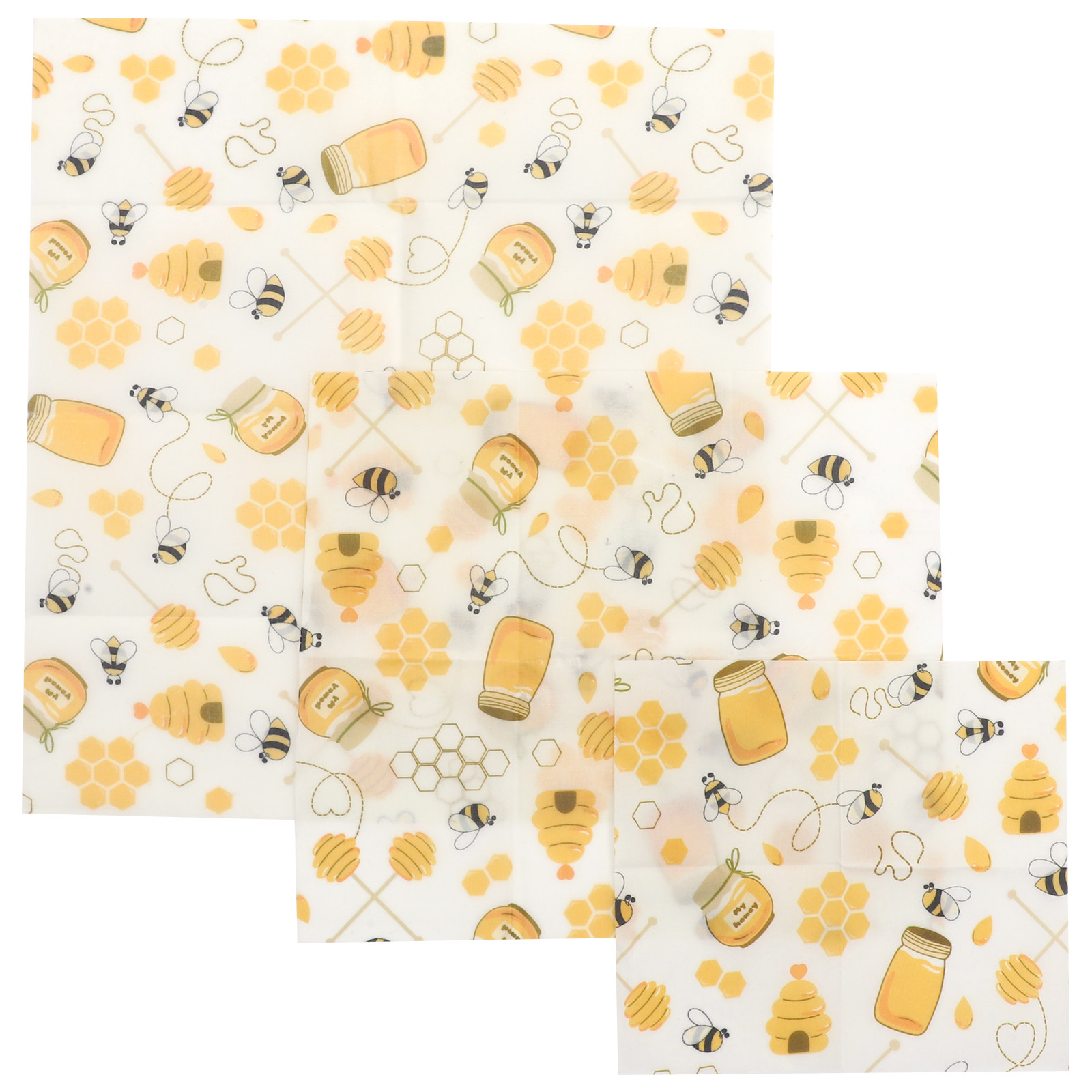 3 قطع من أغطية الطعام المصنوعة - مراجعة Beeswax Food Wrap وسعره