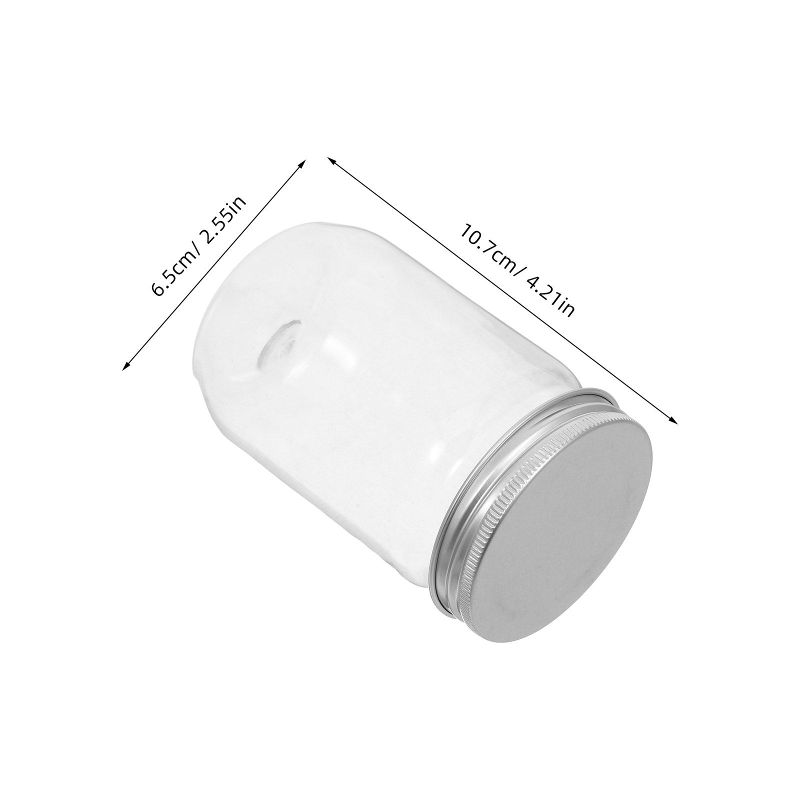 6 قطع من أوعية ميسون البلاستيك - مراجعة Food Storage Plastic Containers With Lids وسعره